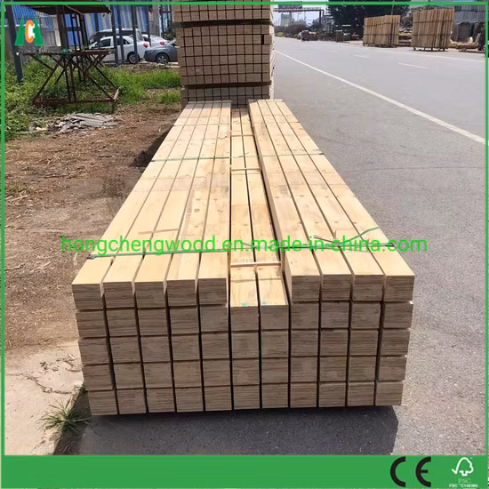 Peuplier LVL Bois de placage laminé LVL / Cadre de porte LVL